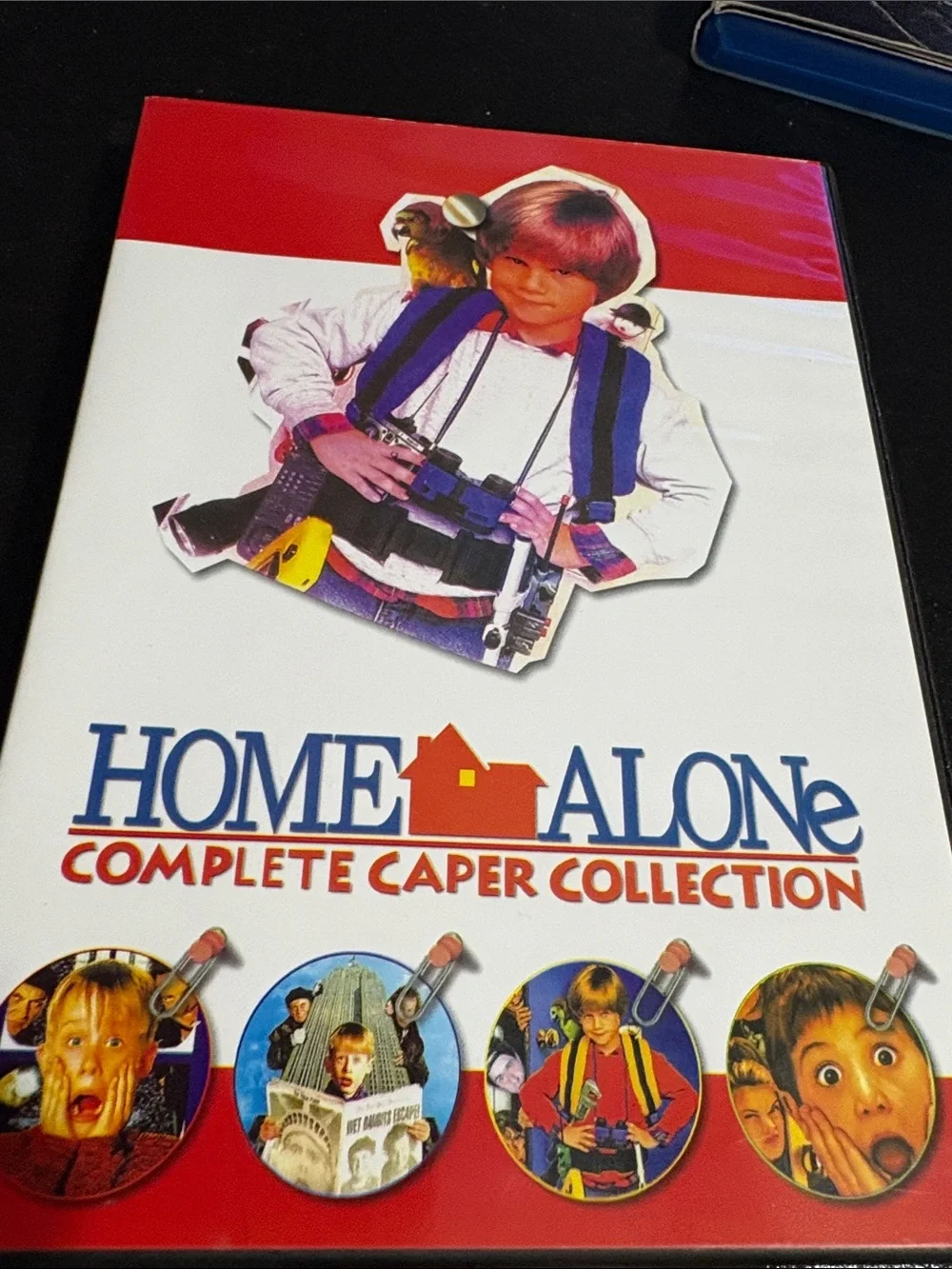 Home Alone Complete Caper Collection - Red/White Movie Box Set